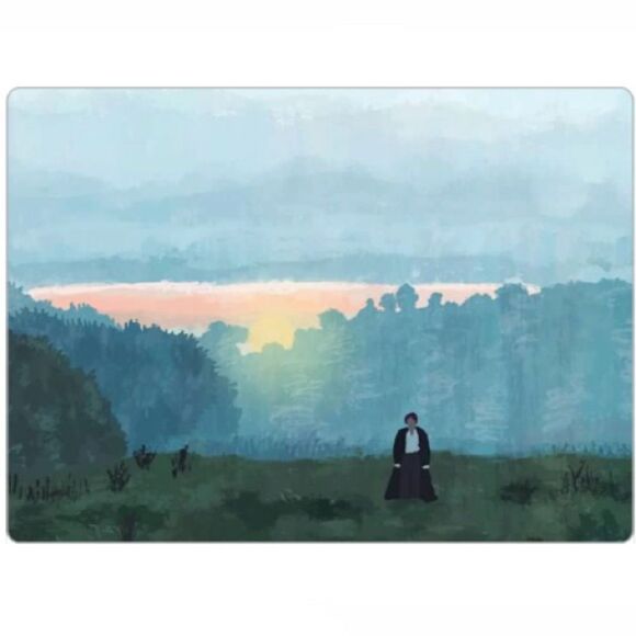 Darcy in the Mist Pride and Prejudice Magnet - Picture 2 of 2